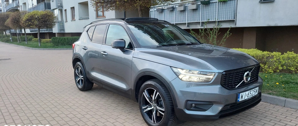 Volvo XC 40 cena 95500 przebieg: 209400, rok produkcji 2019 z Warszawa małe 781